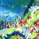 Birth of the Fourth Valley #2 | 30 inches X 66 inches | 2000 | Available