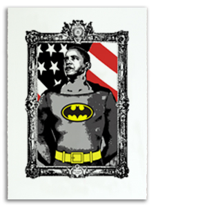 Dark Knight Obama Print